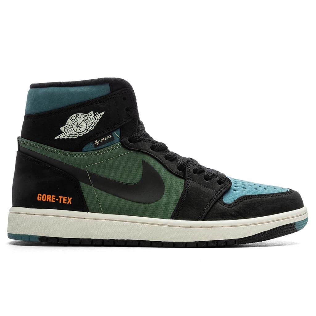 Air Jordan 1 Element Black Olive Black Sky J Light Olive Bright Mandarin