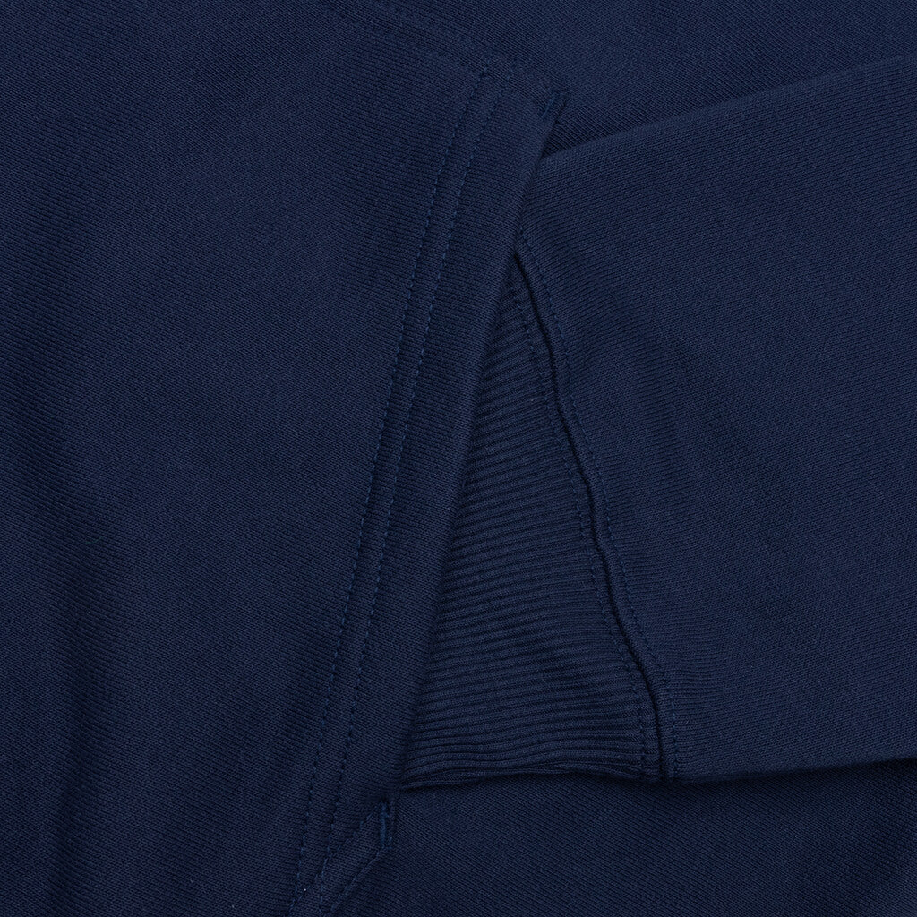 Built To Last Zip Hoodie Navy