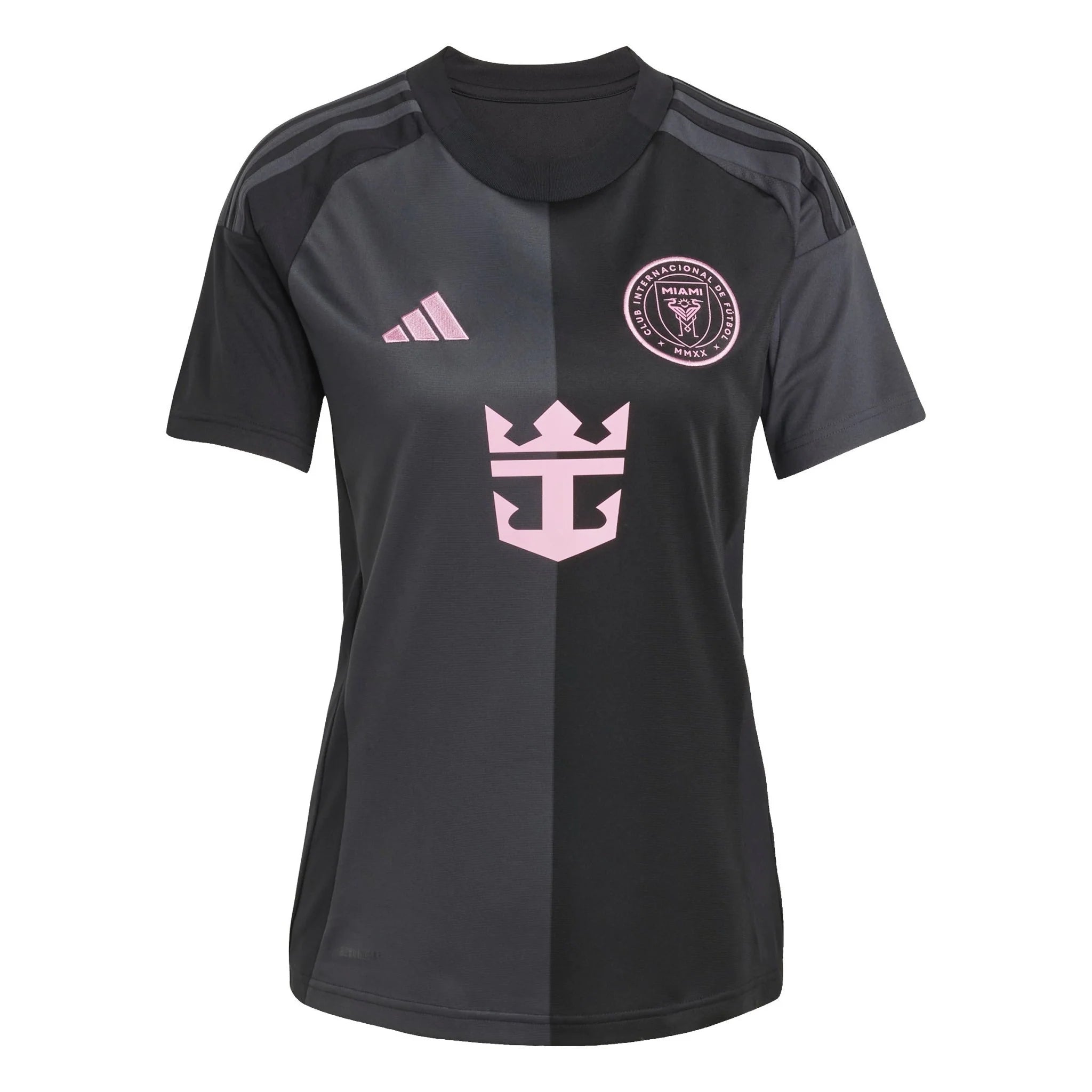 adidas Womens Inter Miami CF Messi Away Jersey 25 26 Black
