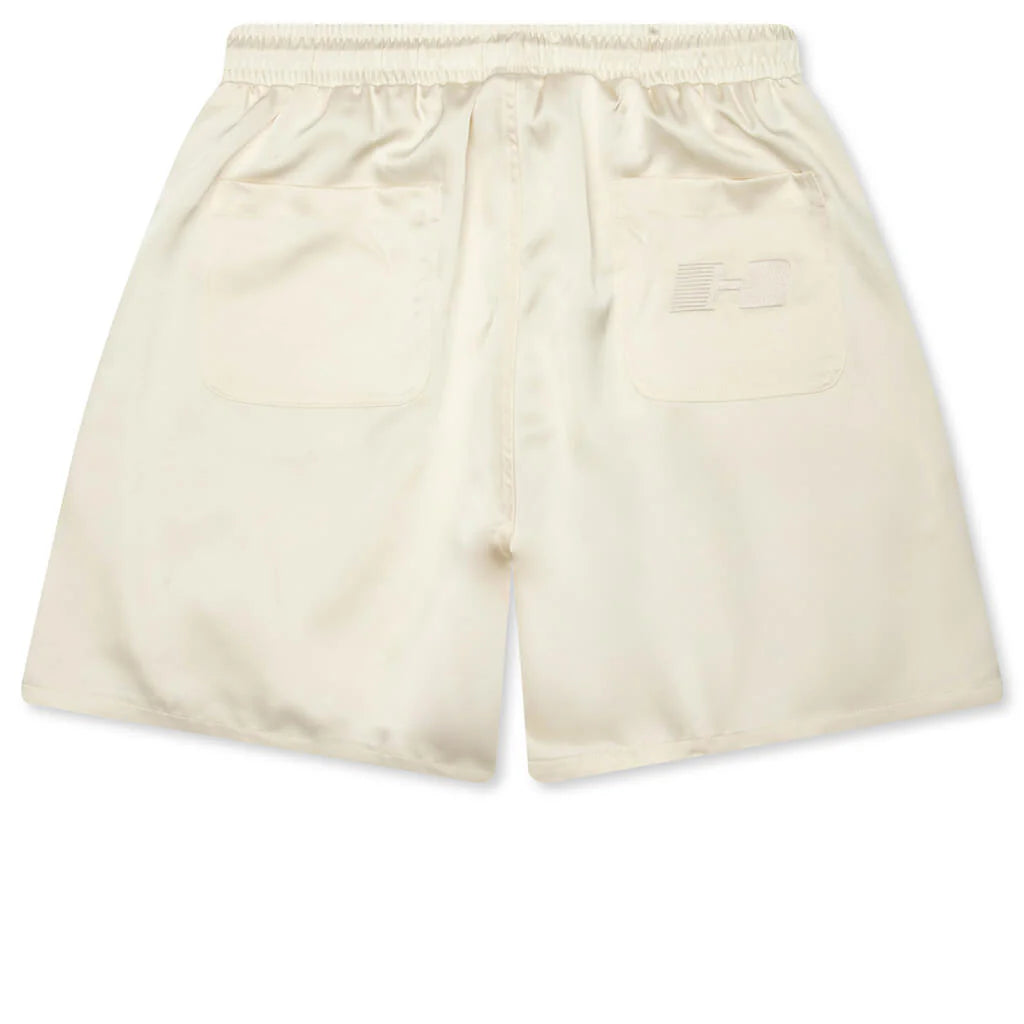 Satin Drawcord 7 Shorts Sand