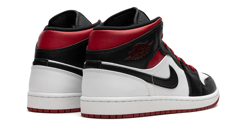 Air Jordan 1 Mid Gym Red Black Toe