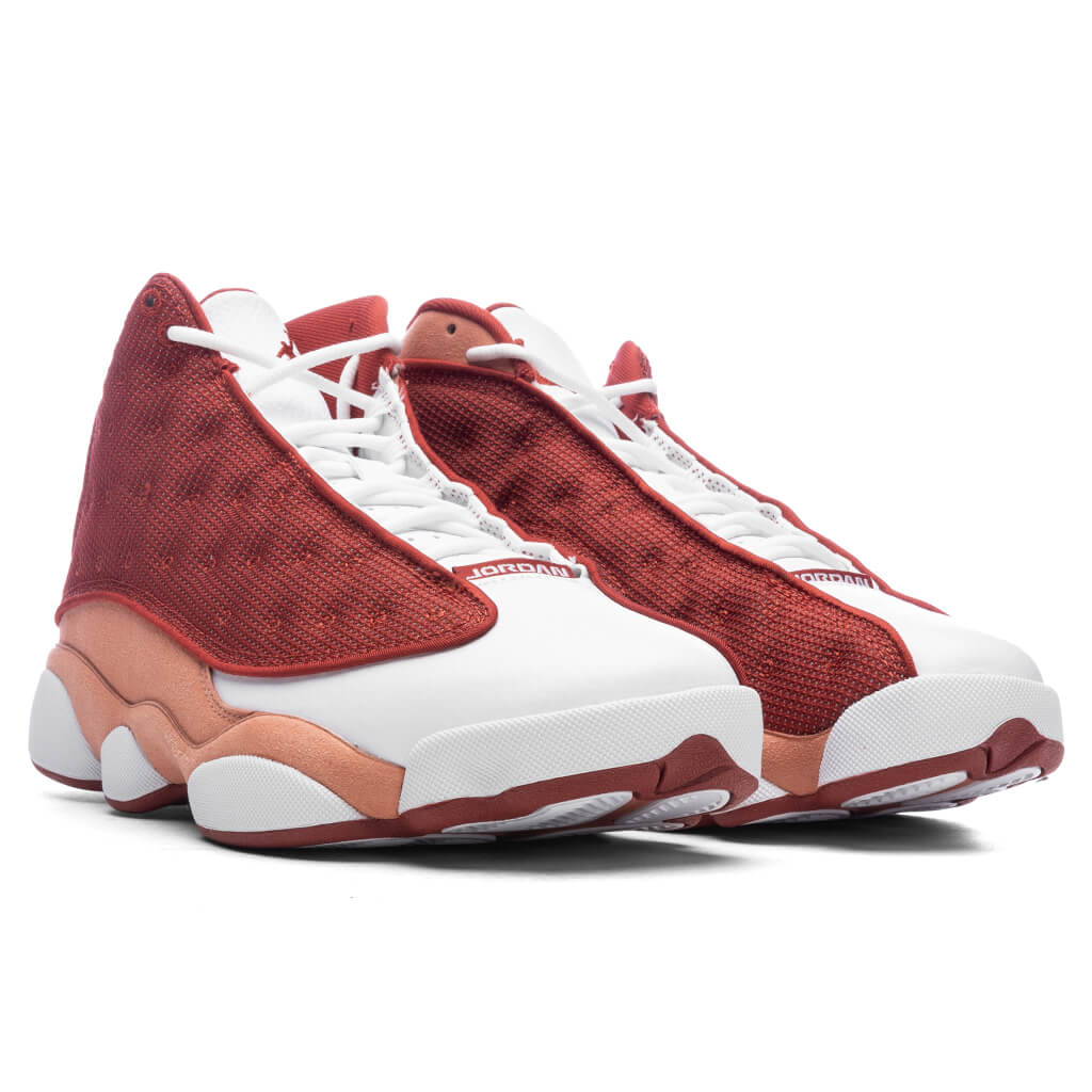 Air Jordan 13 Retro Dune Red Terra Blush White