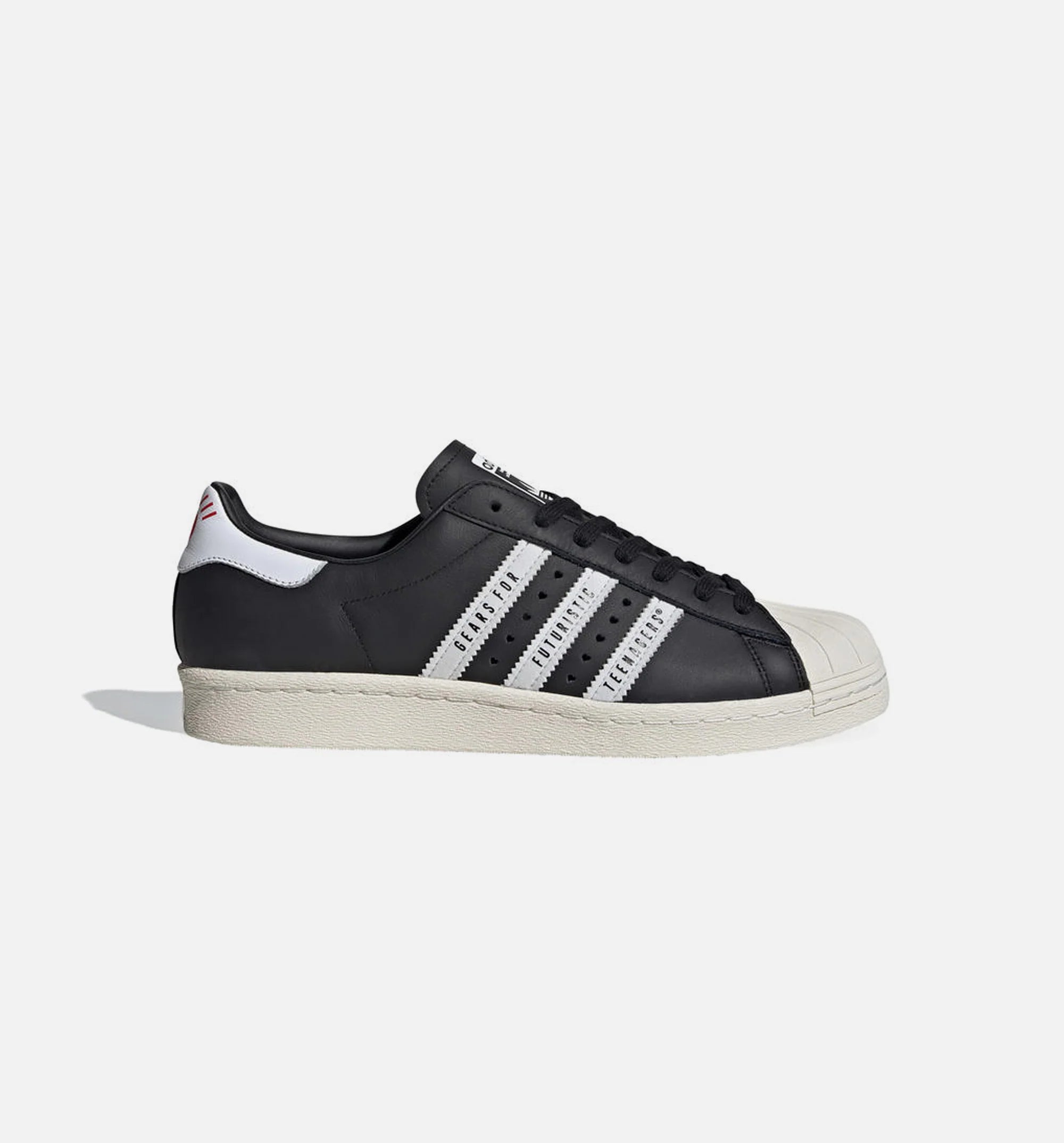 Superstar 80 Human Made Mens Lifestyle Shoe Black White