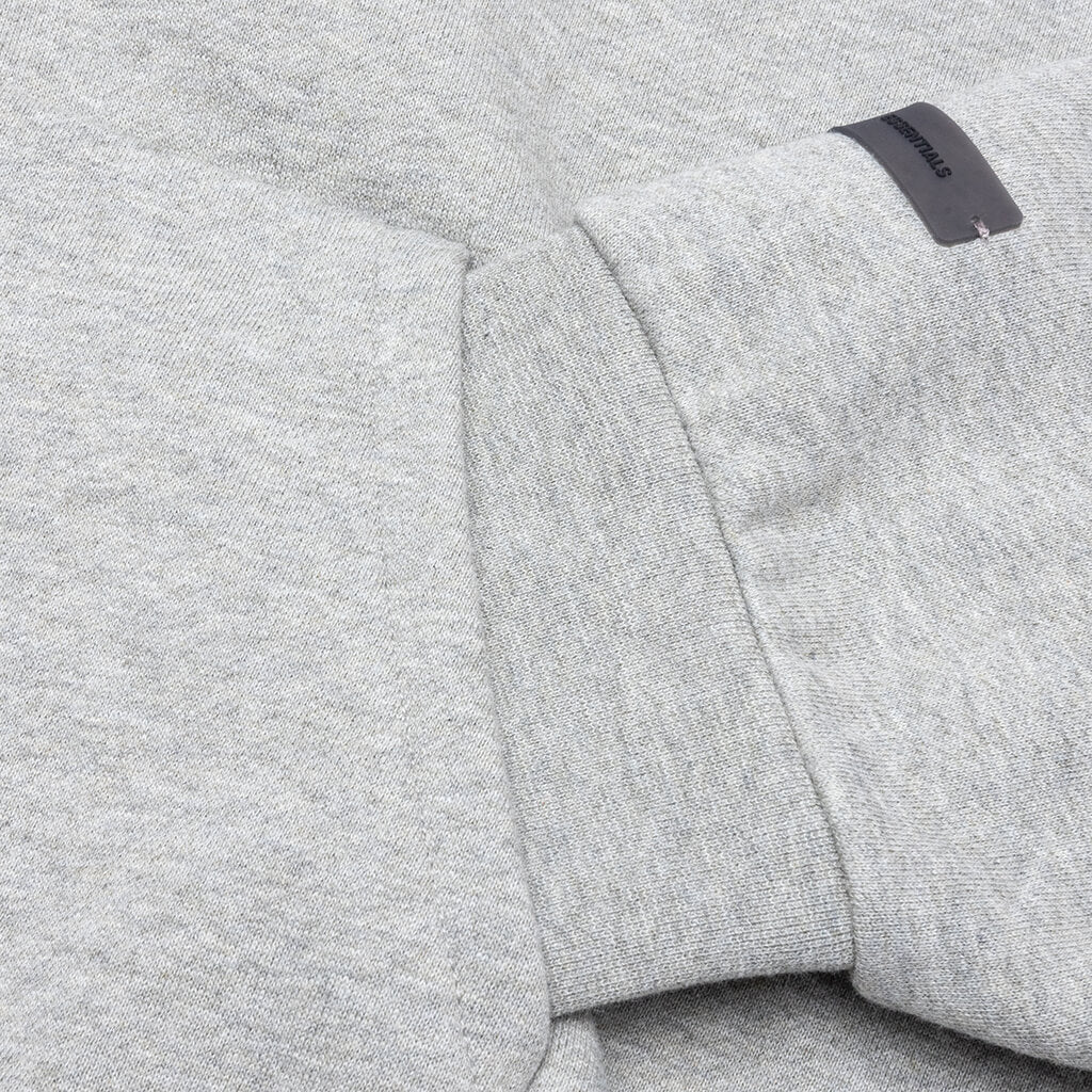 Classic Fleece Zip Up Hoodie Concrete Heather