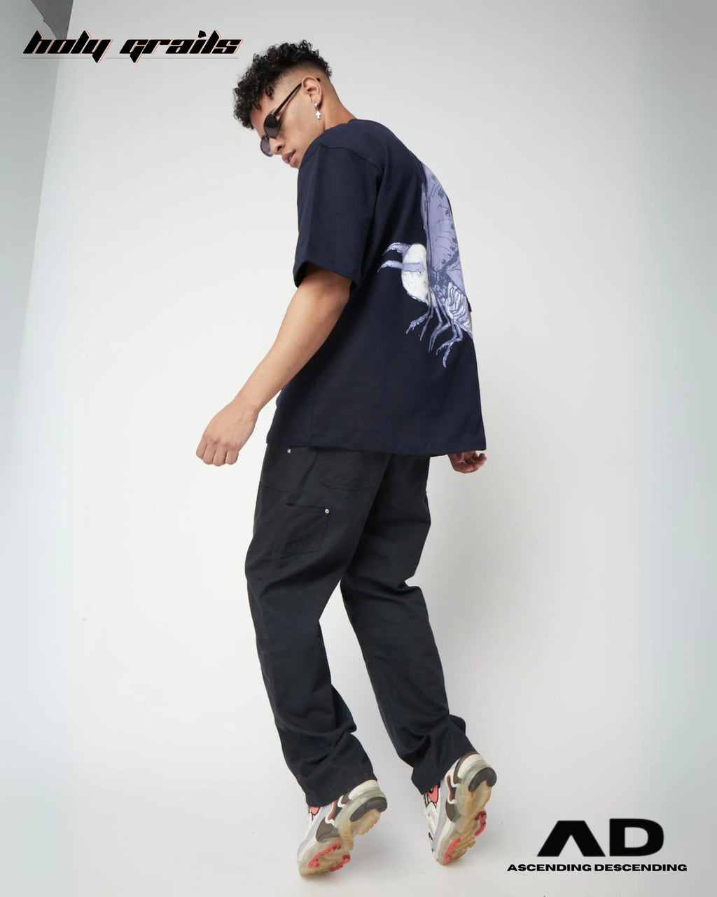 Evil Butterfly Black T Shirt HG x Ascending Descending