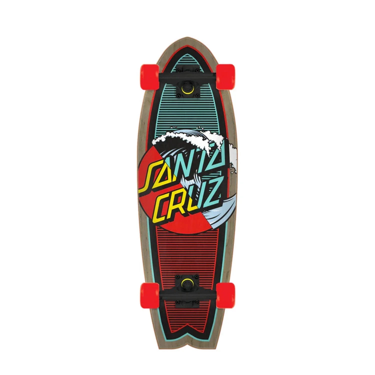 Santa Cruz Classic Wave Splice Shark Cruzer 88