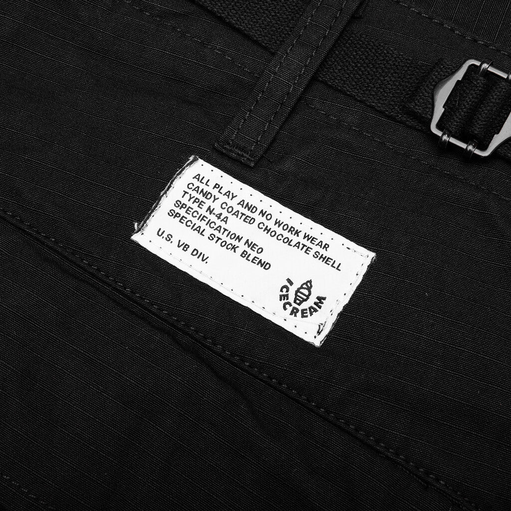 Destro Cargo Shorts Black