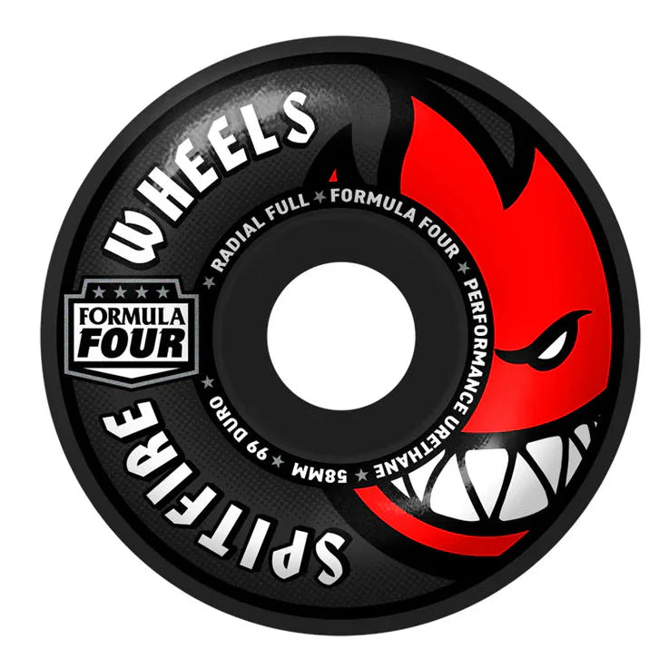 Spitfire F4 99D 58mm Radial Full Black