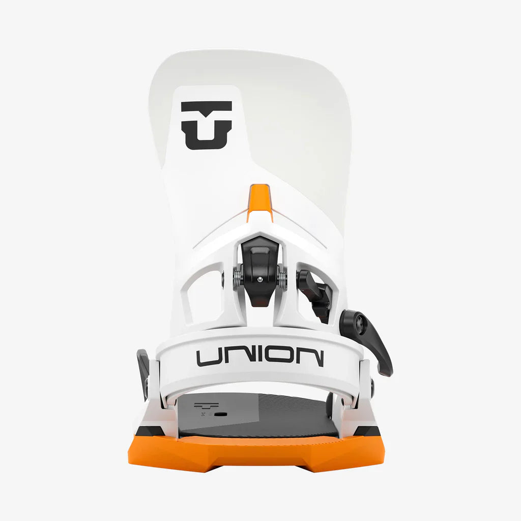 Union Atlas Step On Bindings 2026 White Orange