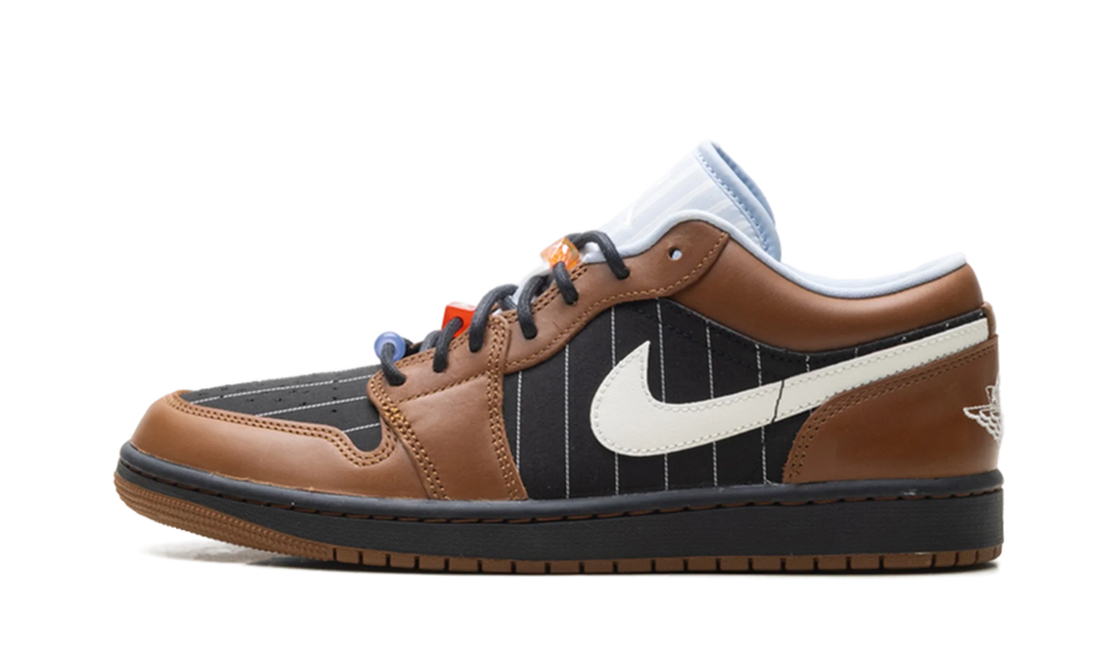 Air Jordan 1 Low SE "Black Sail Light British Tan" IR7560 010