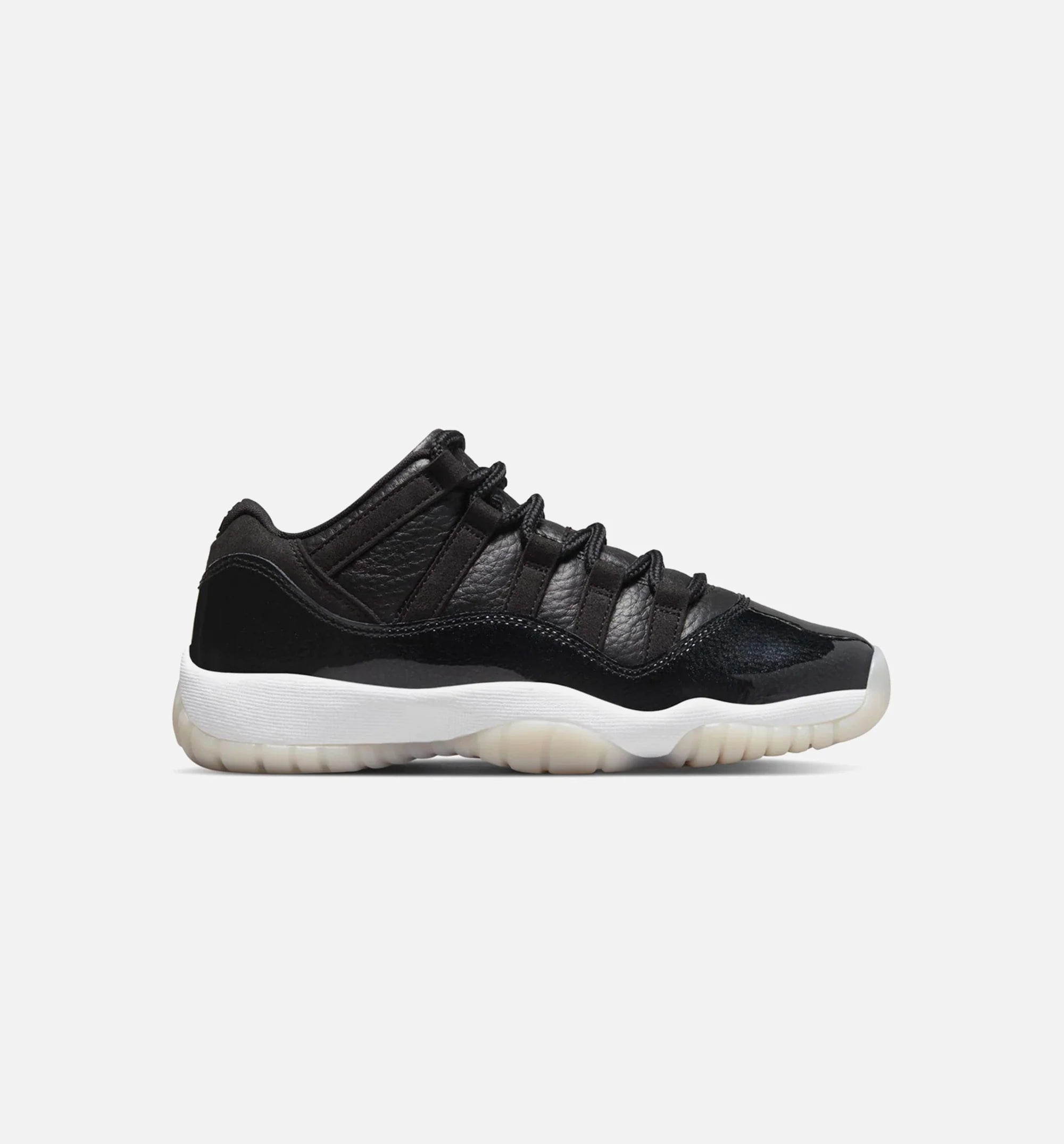Air Jordan 11 Retro Low 72 10 Grade School Lifestyle Shoe Black Free Shipping