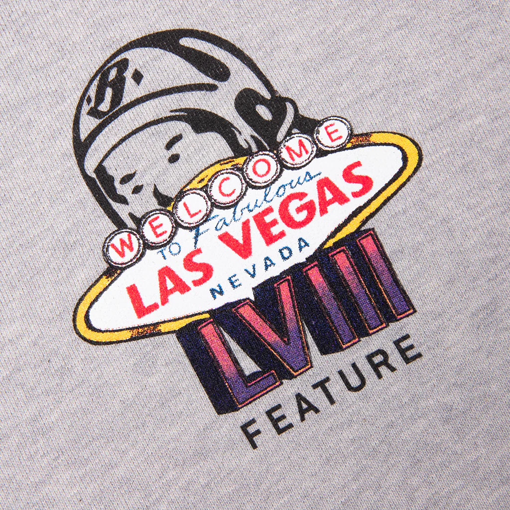 Feature x Billionaire Boys Club Stadium Hoodie Heather Grey