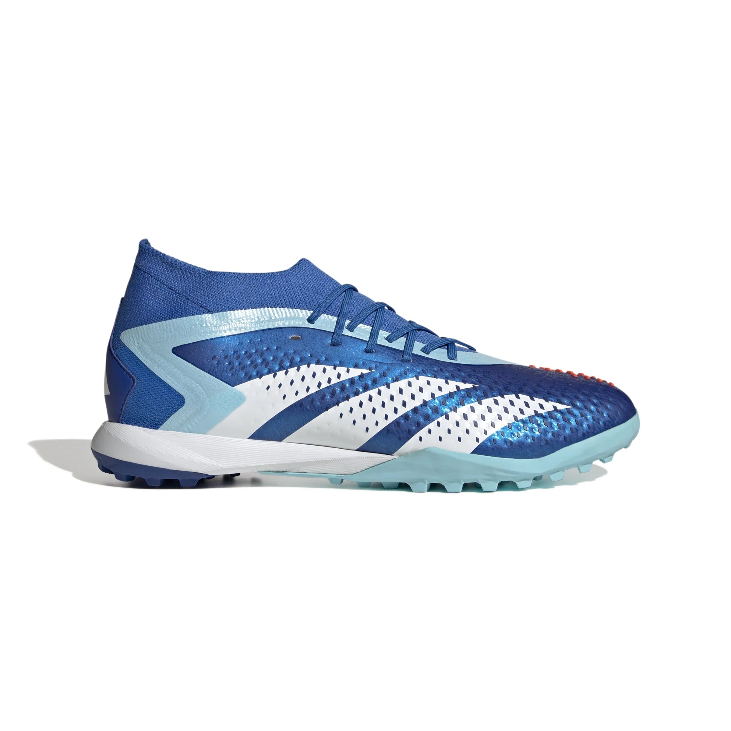 adidas Predator Accuracy1 TF Turf Soccer Cleats Bright Royal White Bliss Blue