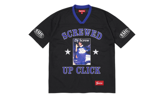 DJ Screw Football Jersey "SS26 - black" SU27360