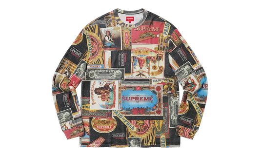 Republica Long Sleeve Thermal Shirt "FW22 - Black / Multicolor" SU27239