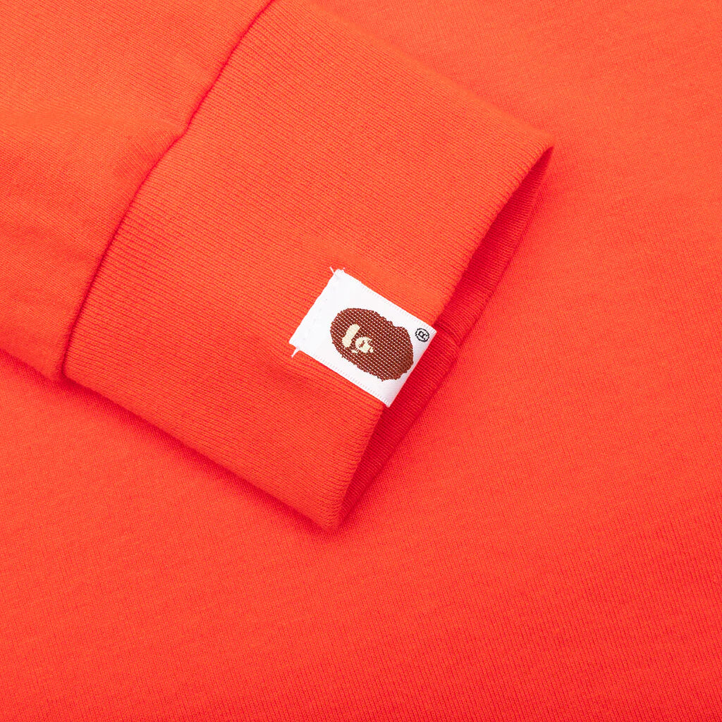 By Bathing Ape L S Tee Orange