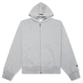 Classic Fleece Zip Up Hoodie Concrete Heather