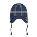Butter Goods Ear Flap Beanie Plaid Blue