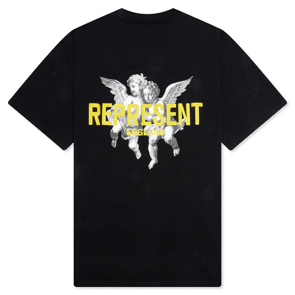 Legacy Cherubs T Shirt Jet Black