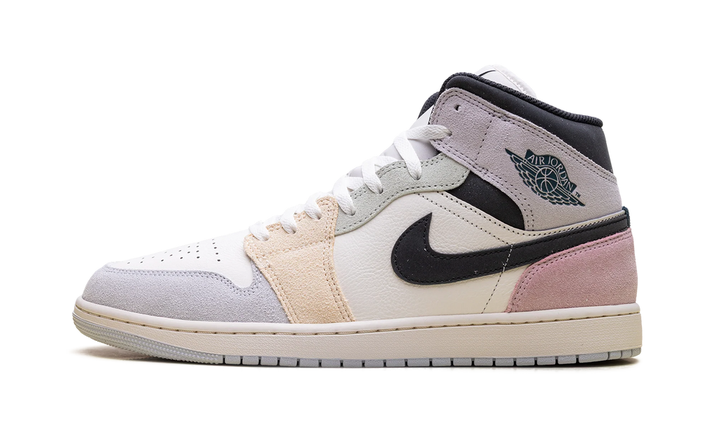 Air Jordan 1 Mid "Sail / Anthracite-Jade Aura-Iced Jade" IB7110 100