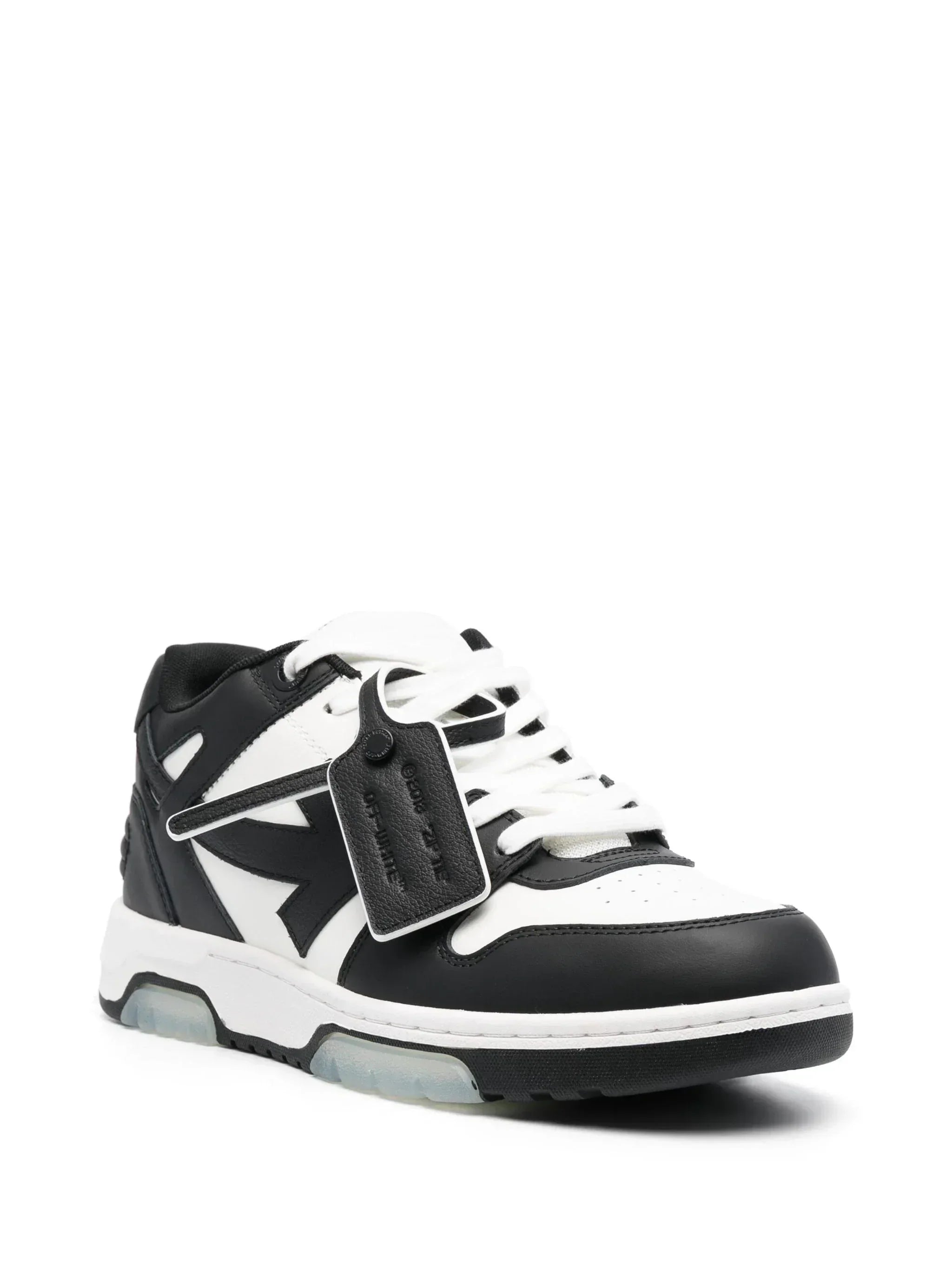 Off White Out Of Office Calf Leather Panda