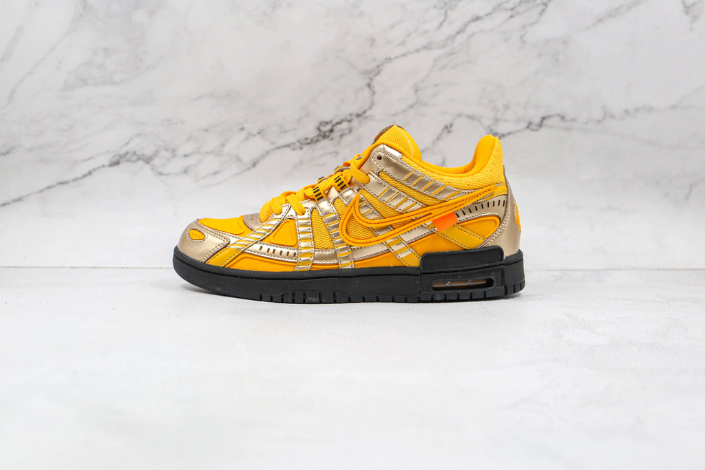 Nike Air Rubber Dunk Off White University Gold