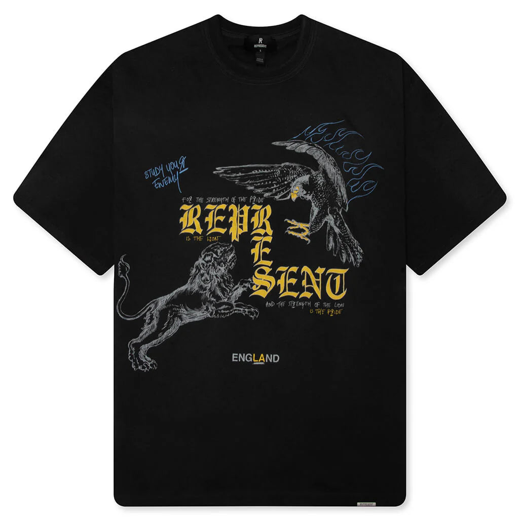 Enemy T Shirt Washed Black