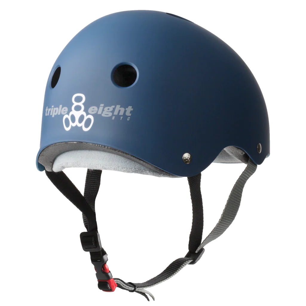 Triple 8 Certified SweatSaver Helmet Navy