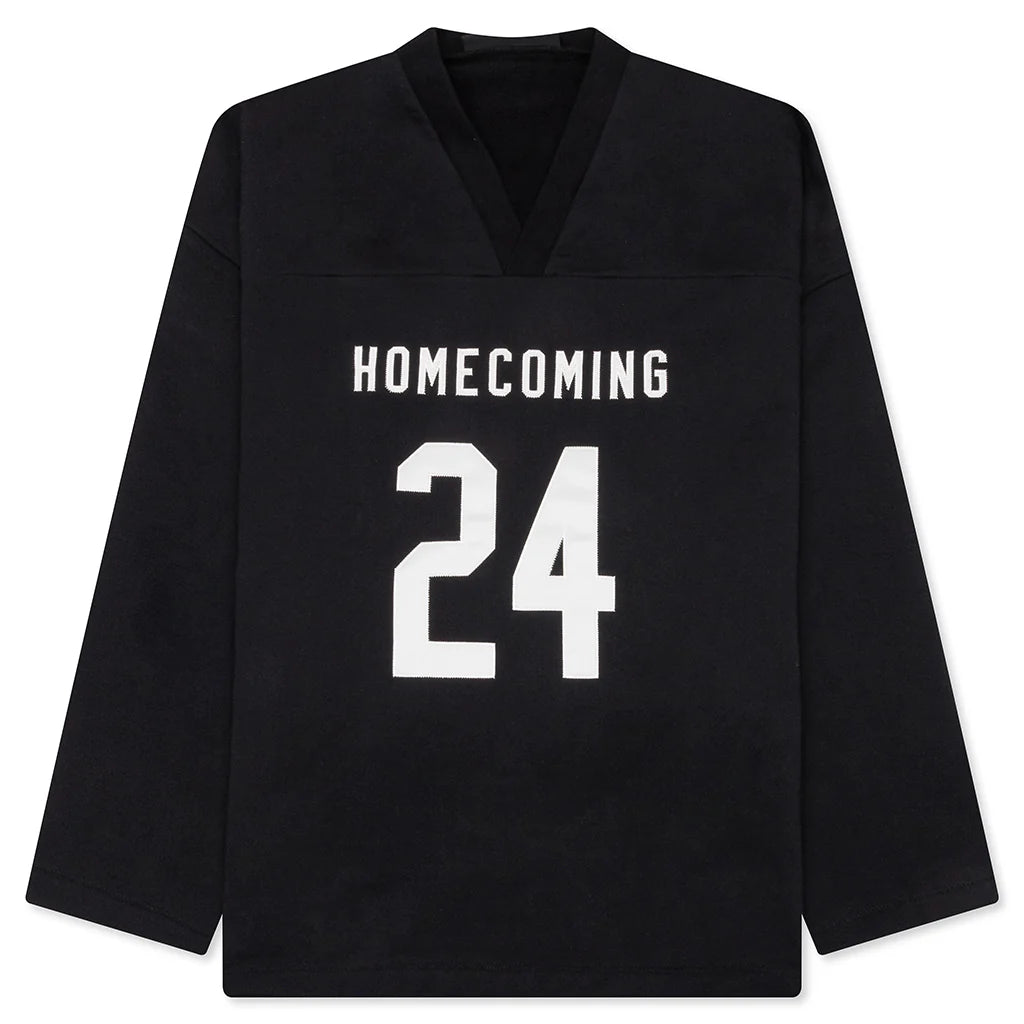 Heavy Fleece Hockey Jersey Black