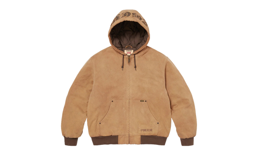 The Great China Wall Hooded Work Jacket "SS26 - Tan" SU27512