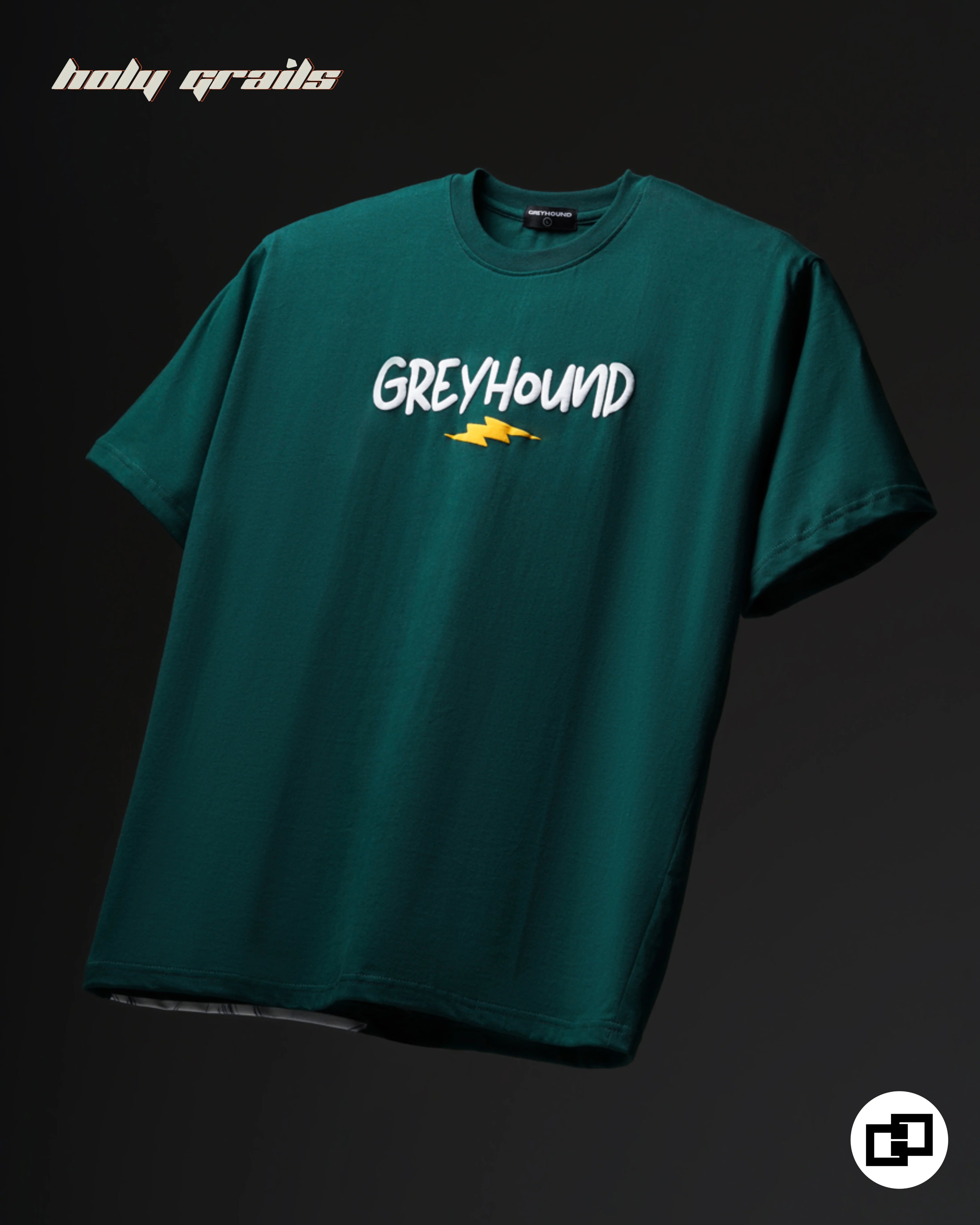Modern Problems Green Tee HG x Grey Hound Clothing