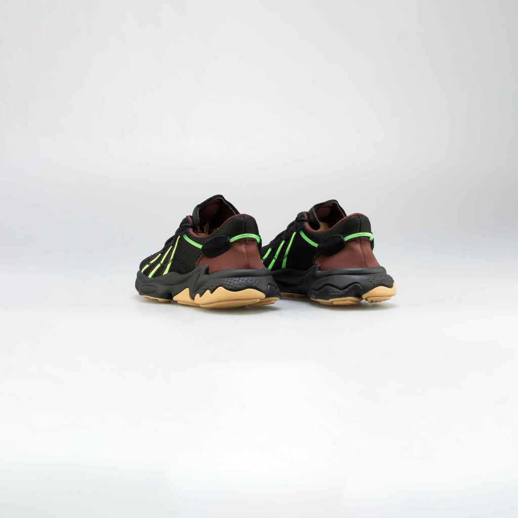 adidas Originals X Pusha T Ozweego Mens Running Shoe Black Green Gum