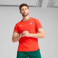 PUMA Portugal Home Authentic Mens Soccer Jersey 25 26 Red