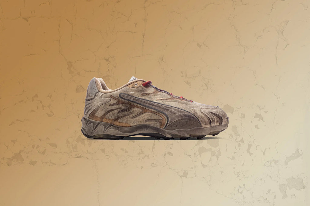 Puma x AAP Rocky Inhale Distressed Canvas White