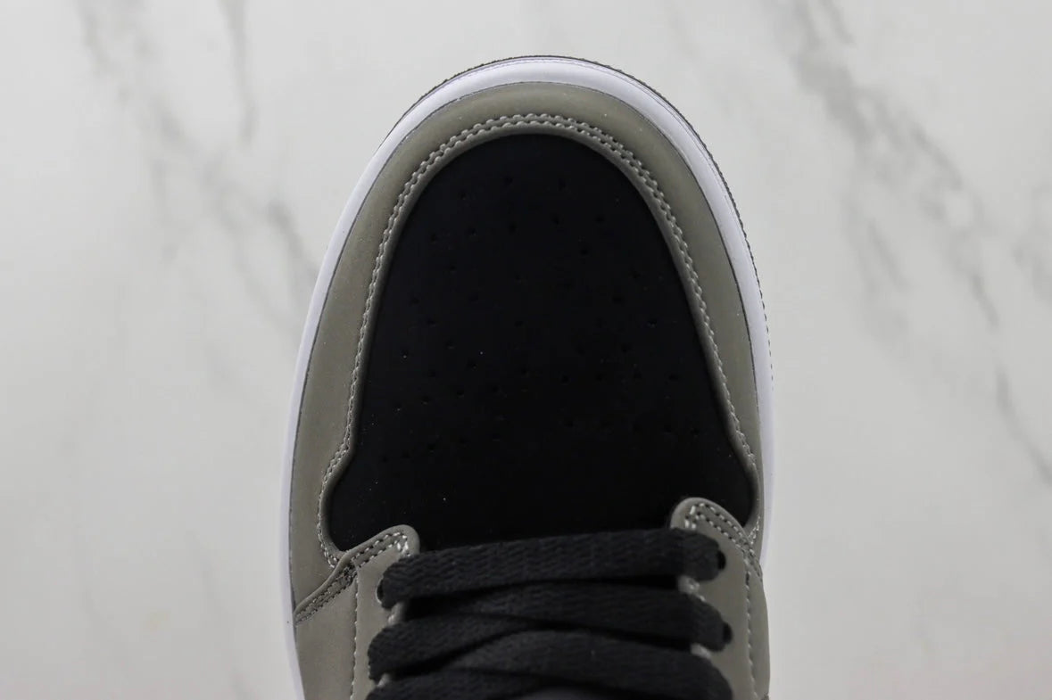 Jordan 1 Low Graphite Vivid Orange