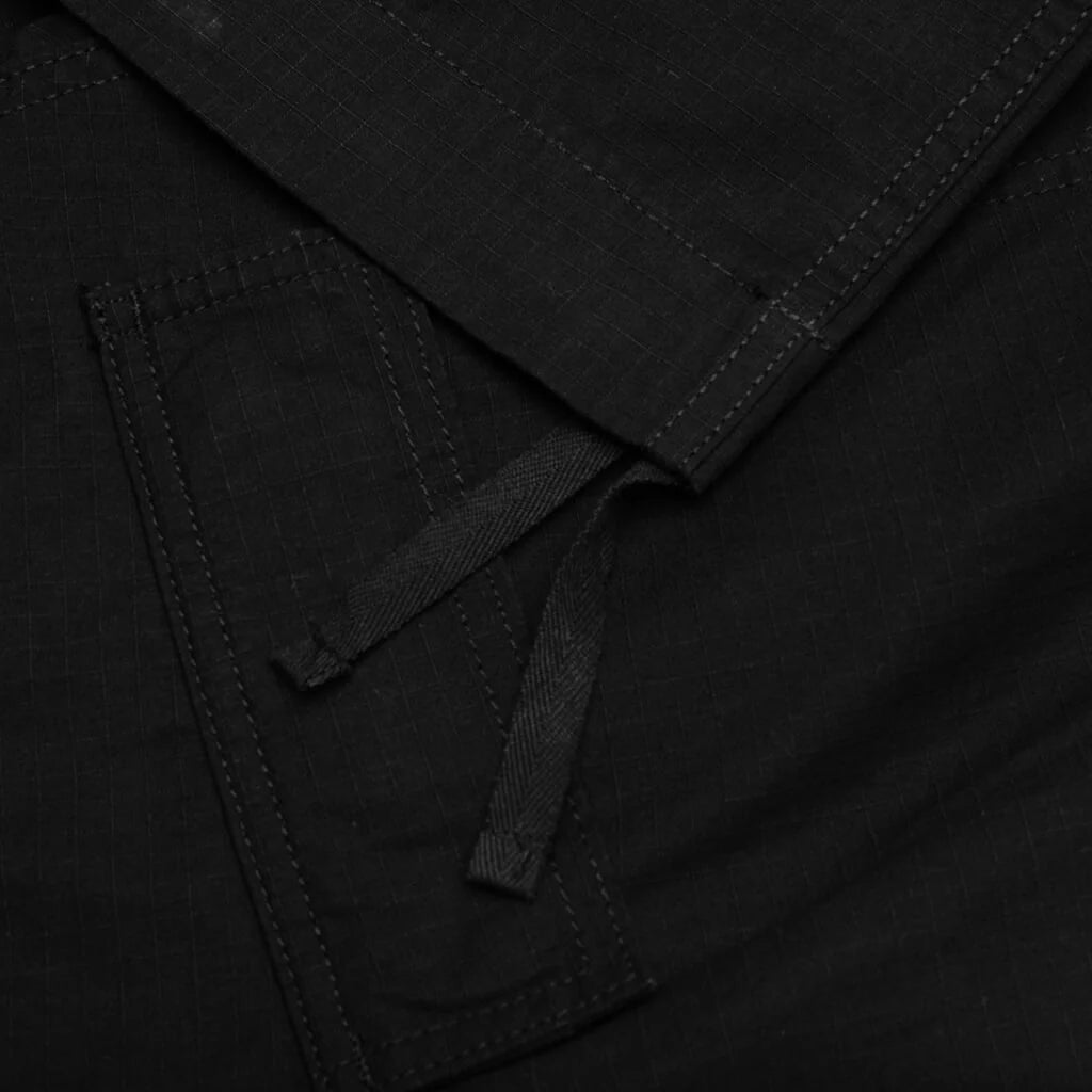 Regular Cargo Pant Rinsed Black