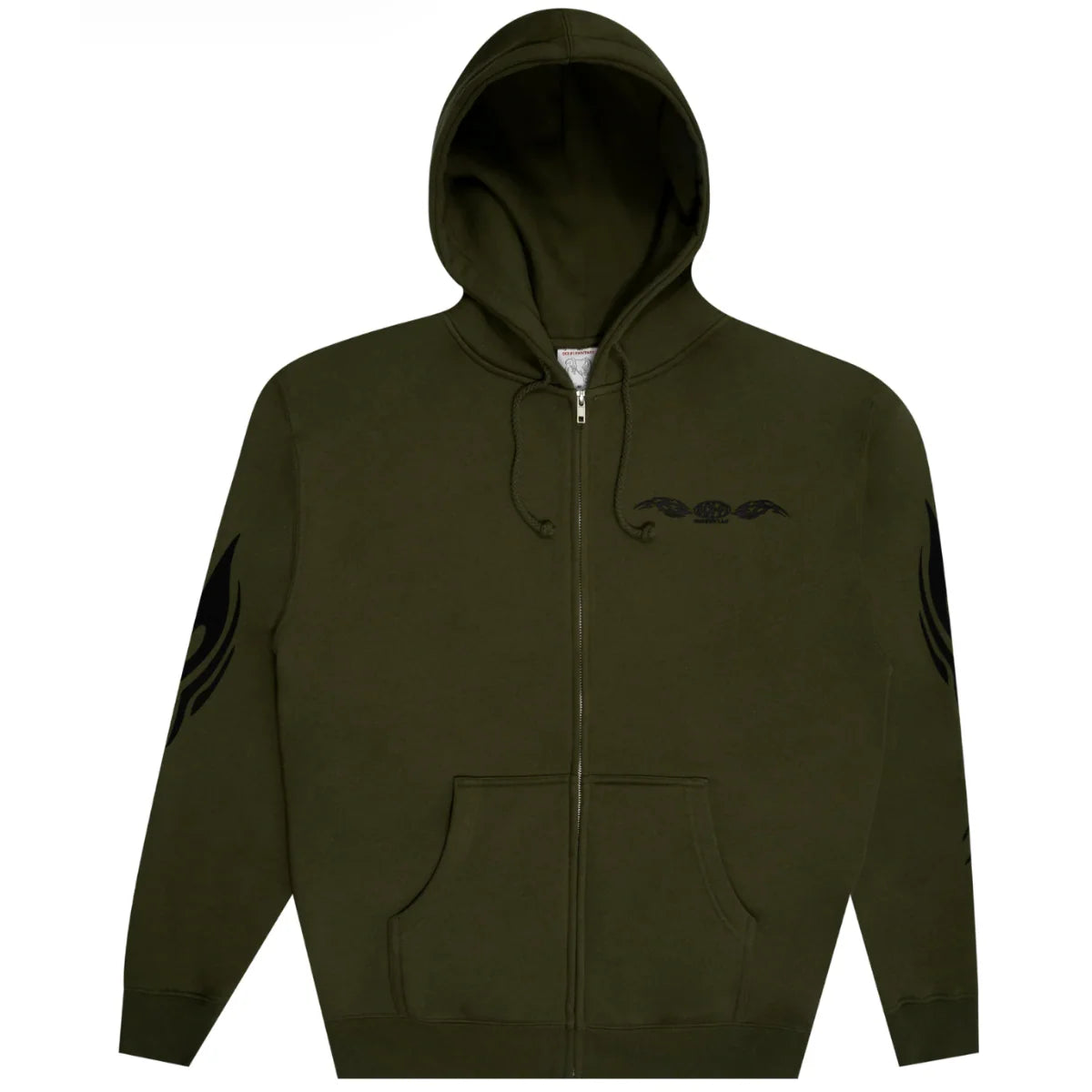Sci Fi Fantasy Origin Zip Hoodie Sage