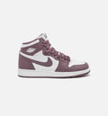 Air Jordan 1 Retro High OG Sky J Mauve Grade School Lifestyle Shoe White Sky J Mauve Free Shipping