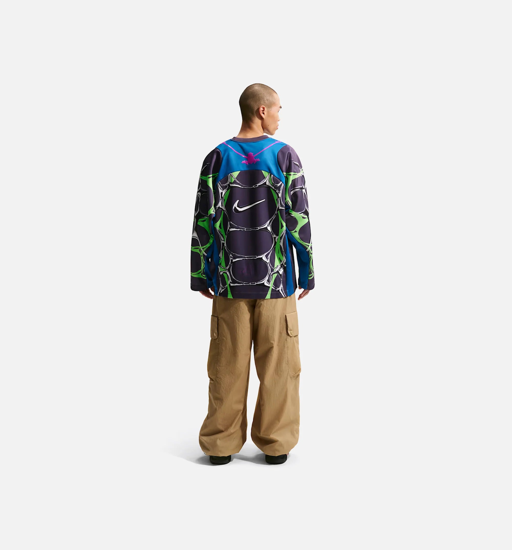 Project FROG Jelly Cage Mens Jersey Brilliant Blue Dark Raisin Vivid Purple