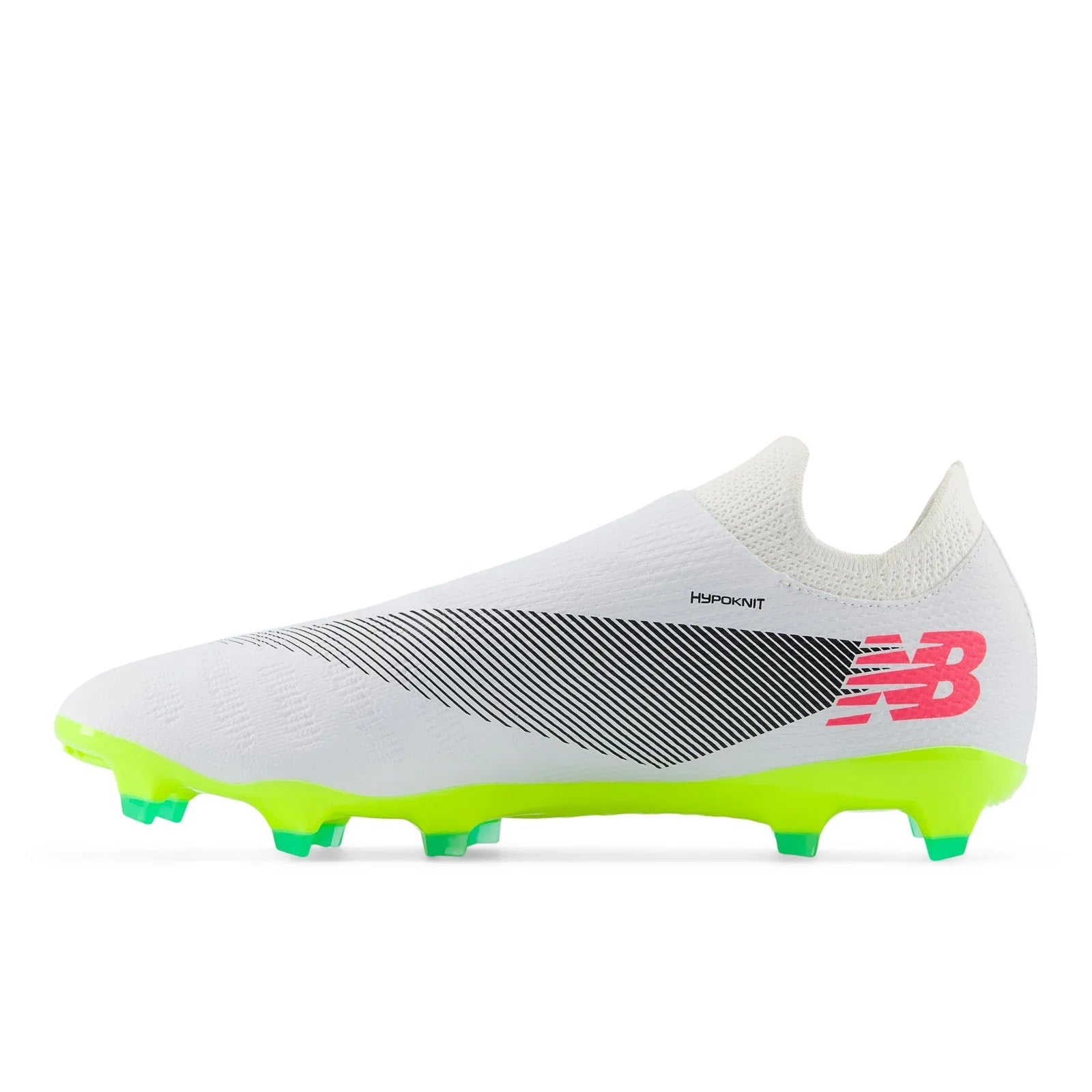 New Balance Furon Destroy FG V7 Firm Ground Soccer Cleats White Black Neon Pink