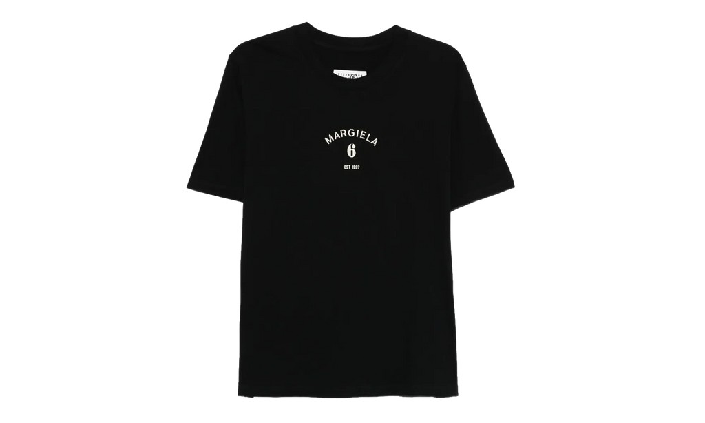 Margiela 6 Printed T-Shirt "Black" SH2GC0038 M20048 900