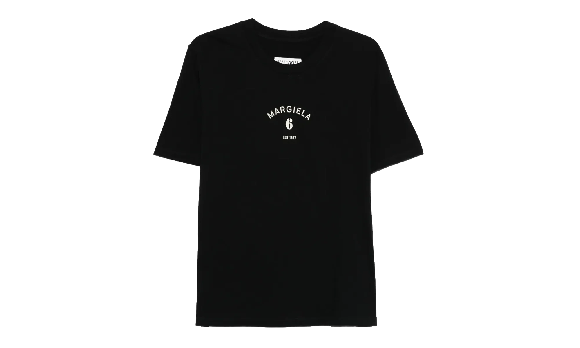 Margiela 6 Printed T-Shirt "Black" SH2GC0038 M20048 900