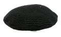 KNITTED BERET "Black" S50TC0072S18420900