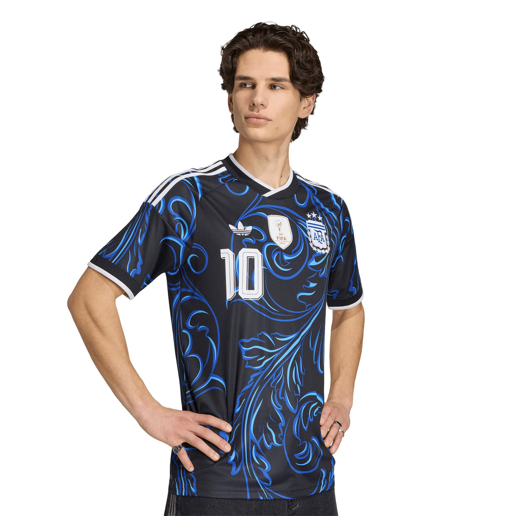 adidas Argentina Away Messi Mens Soccer Jersey 2026 Black Blue