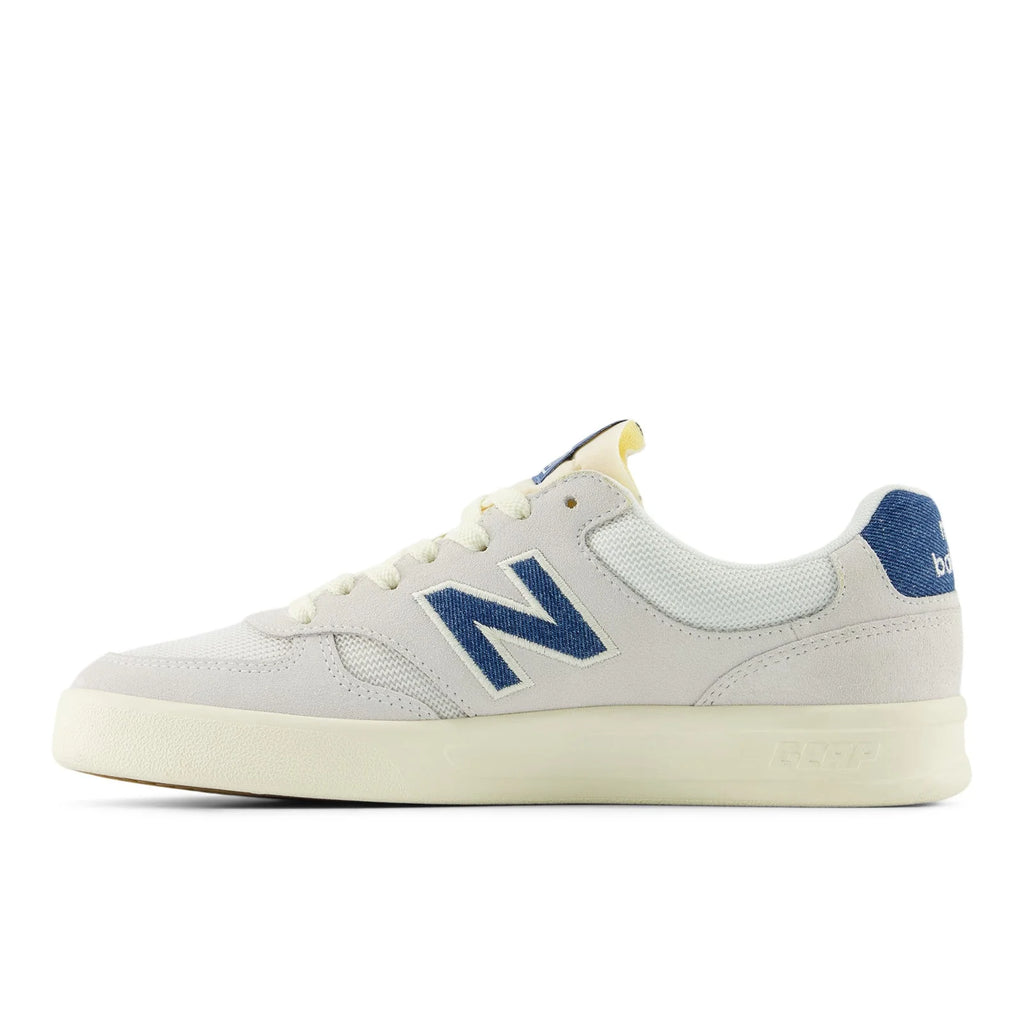 Unisex 300 Court in Sea Salt with Chrome Blue and White