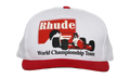 Trophy Racing Hat "White / Red" RHFW25HA03851