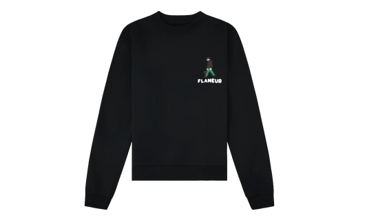 Blurred Stroller Sweater "Black" F15011 BLK