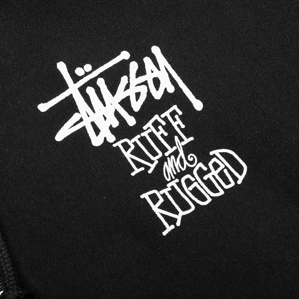 Well Suited Zip Hoodie Black