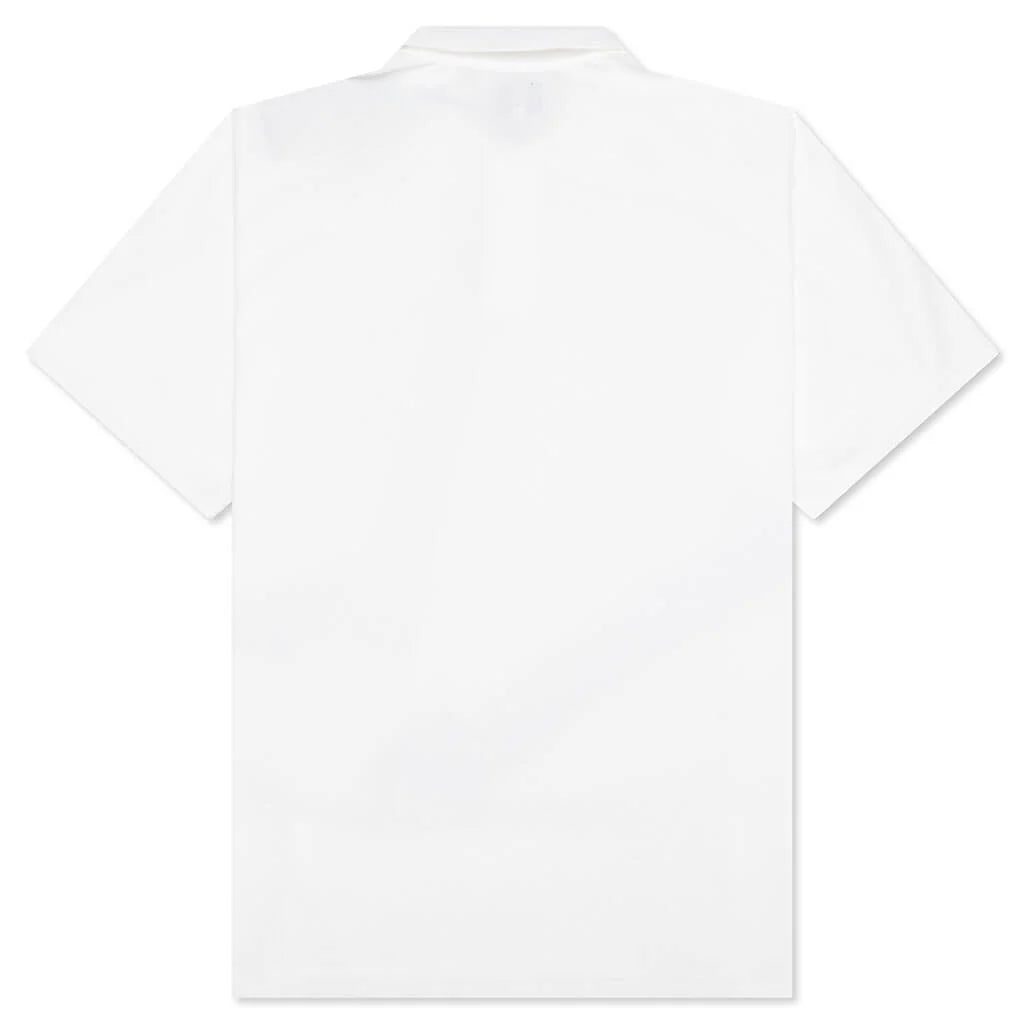 S S Polo Shirt White