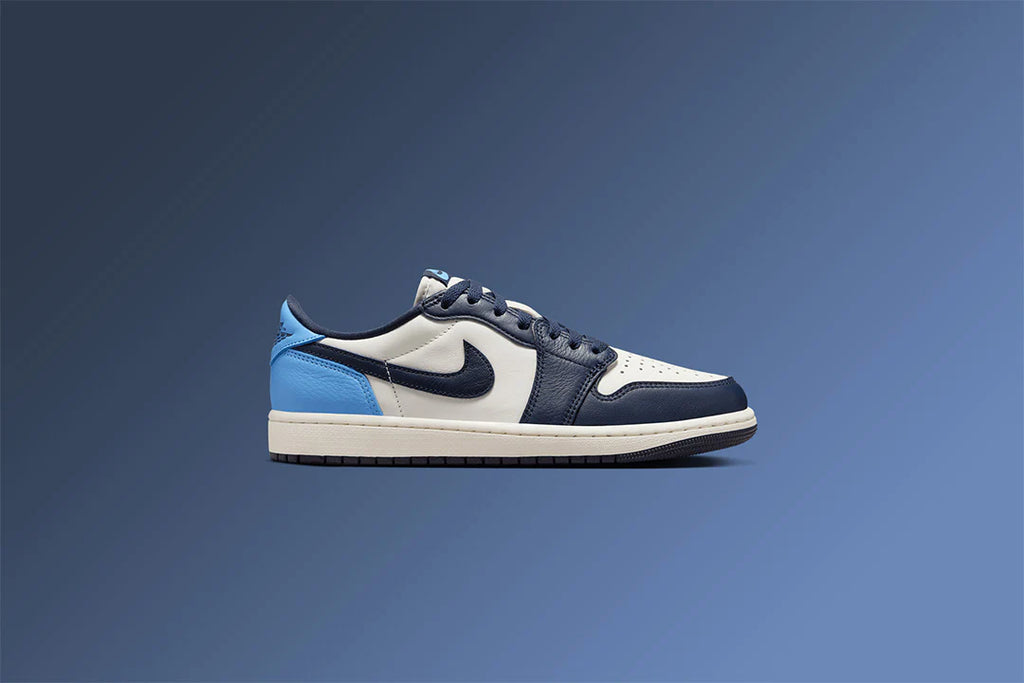 Air Jordan 1 Low OG Obsidian Obsidian University Blue Sail